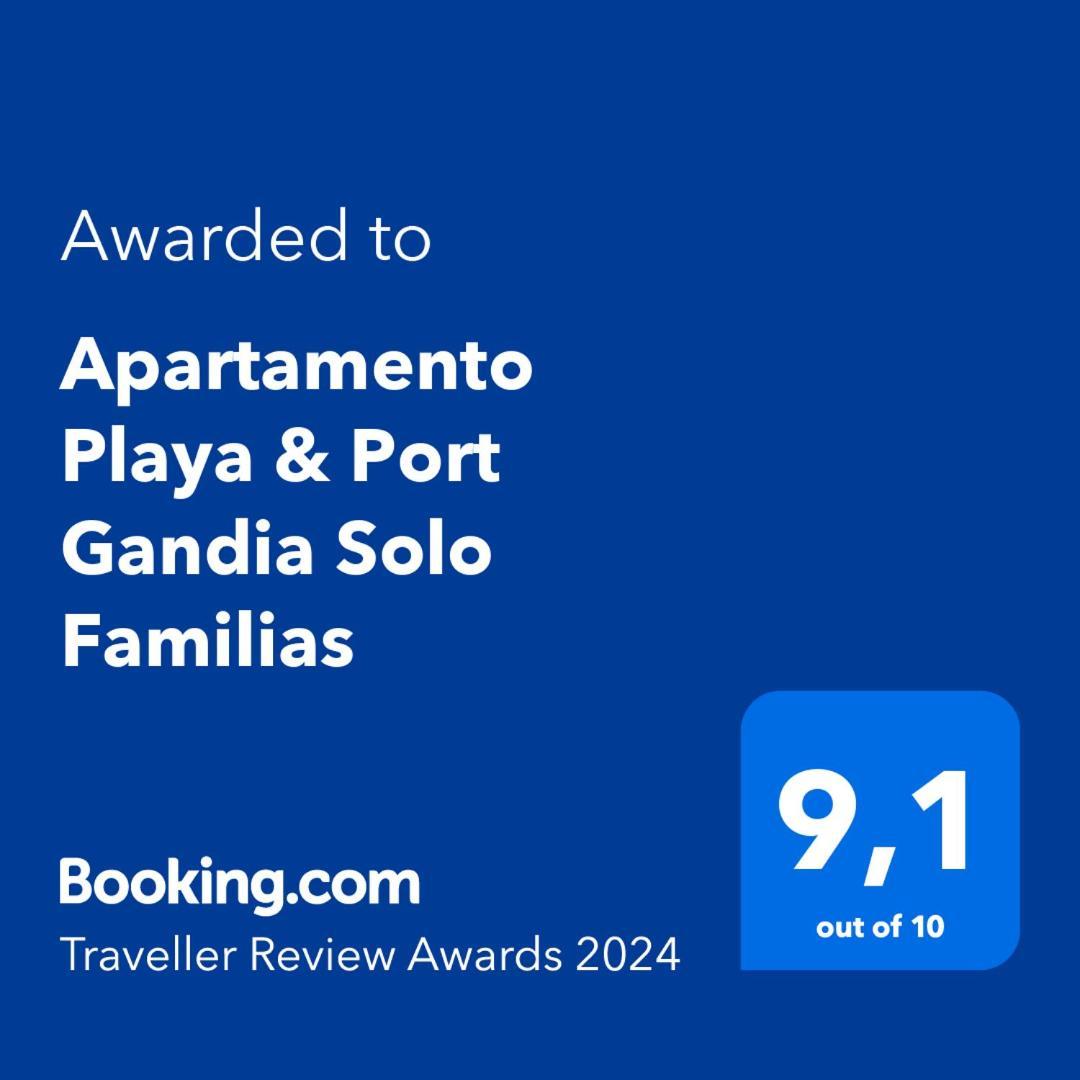 Apartamento Playa & Port Gandia Solo Familias 외부 사진